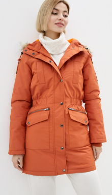 Жіноча куртка аляска Snorkel Parka W Airboss (оранжева) SNK17255500